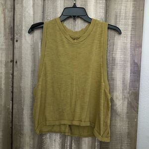 Free People movement cropped tank, S